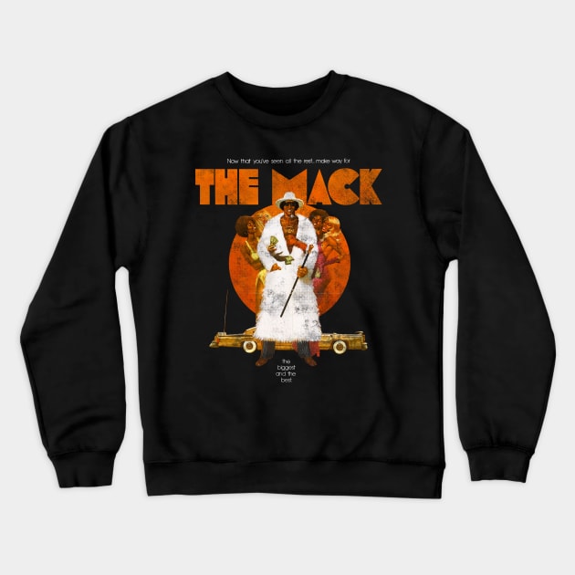 THE MACK IS BOSS RETRO Crewneck Sweatshirt by iwan tuek tenan